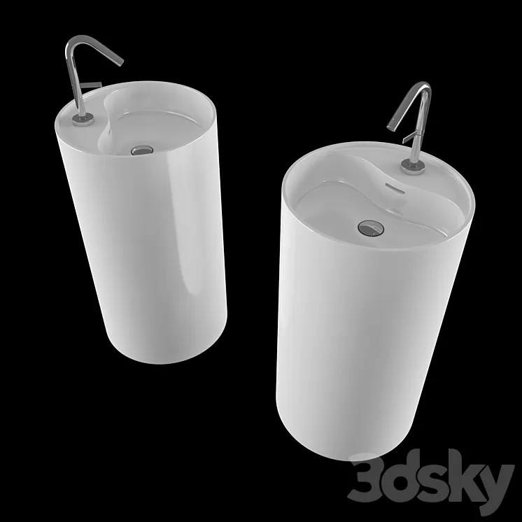 Sink NT Rimini NT407 3D Model