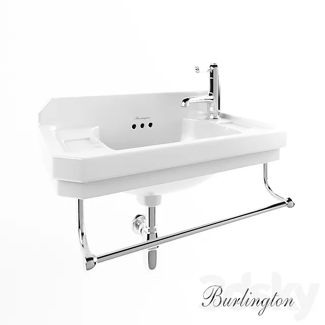 SINK ON EDWARDIAN 1 3DModel