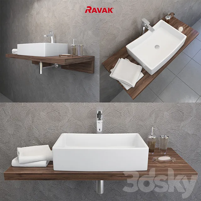 Sink RAVAK | Formy 3DModel