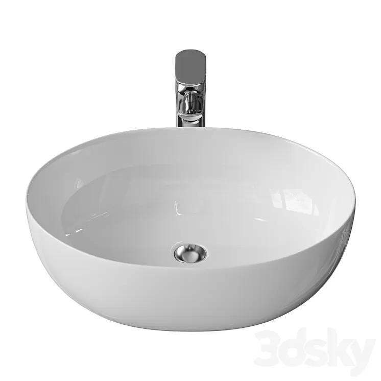 Sink SantiLine SL-1104 3D Model Free