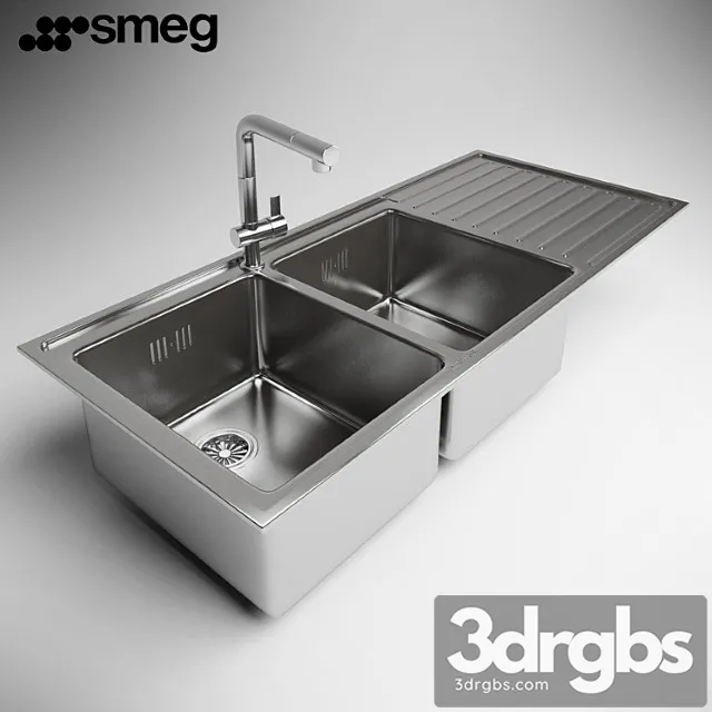 Sink Smeg Lm116d 3D Model Free