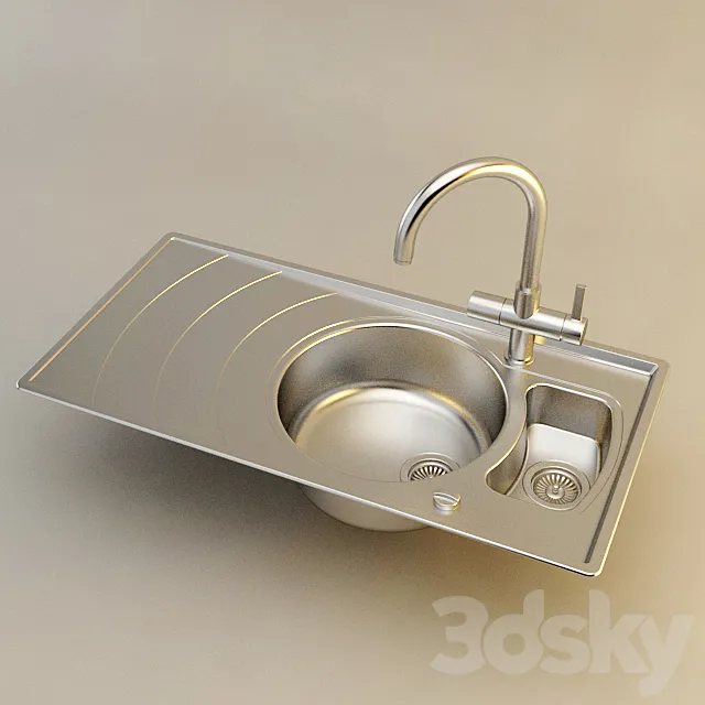 Sink Teka Zeno 60 B 3DModel