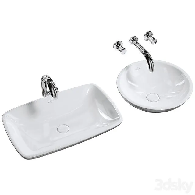 sink villeroy & boch Loop & Friends 3D Model