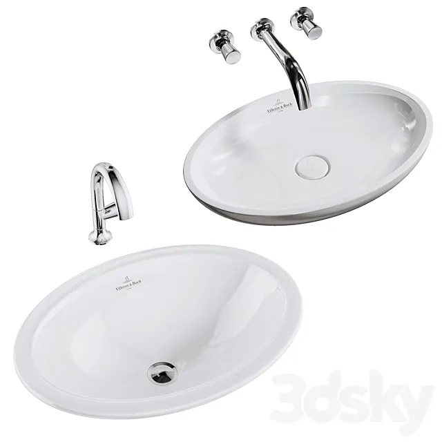 sink villeroy & boch Loop & Friends 3DModel
