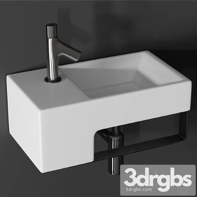 Sink Yatsob Delafon Terrace Talan 3D Model Free