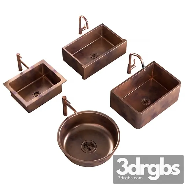 Sinks and mixers 2 3D Model Download