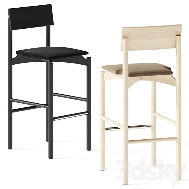 Sipa Spam Bar Chair 3DModel