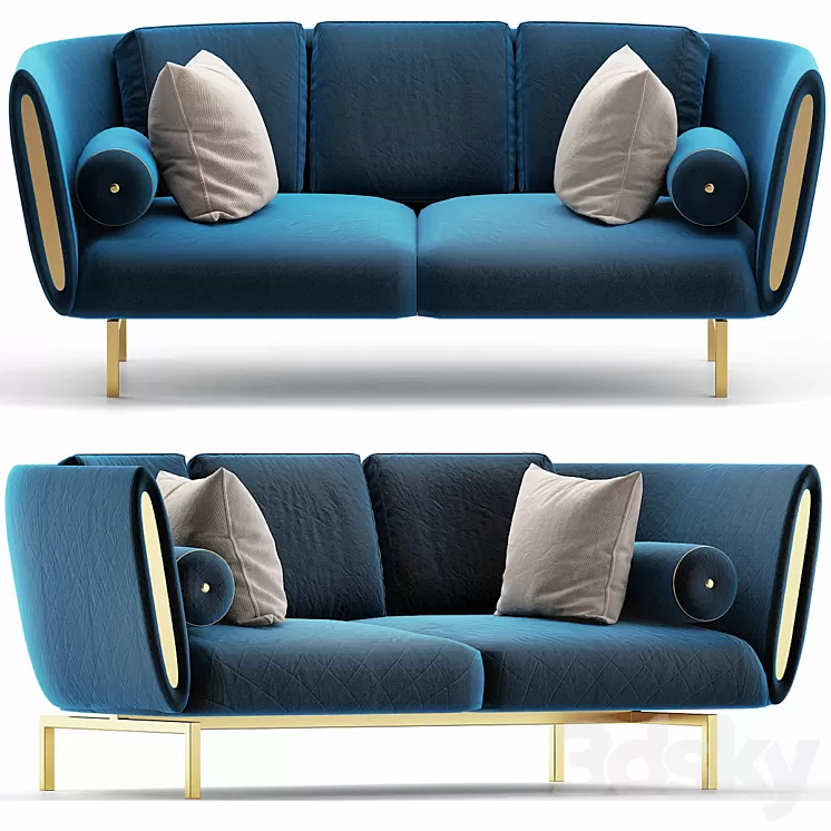 Sipario Sofas - Adora 3D Model