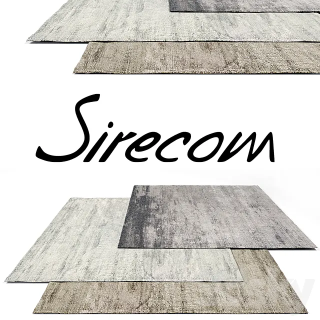 Sirecom Aura Rug Set 3DModel