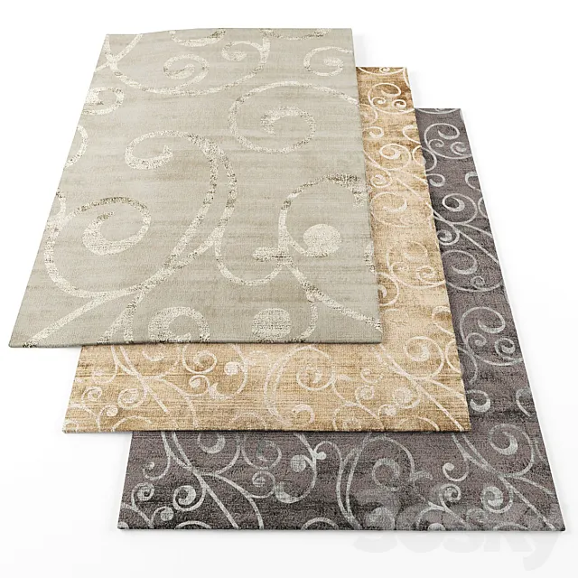 Sirecom glamor rugs 3D Model