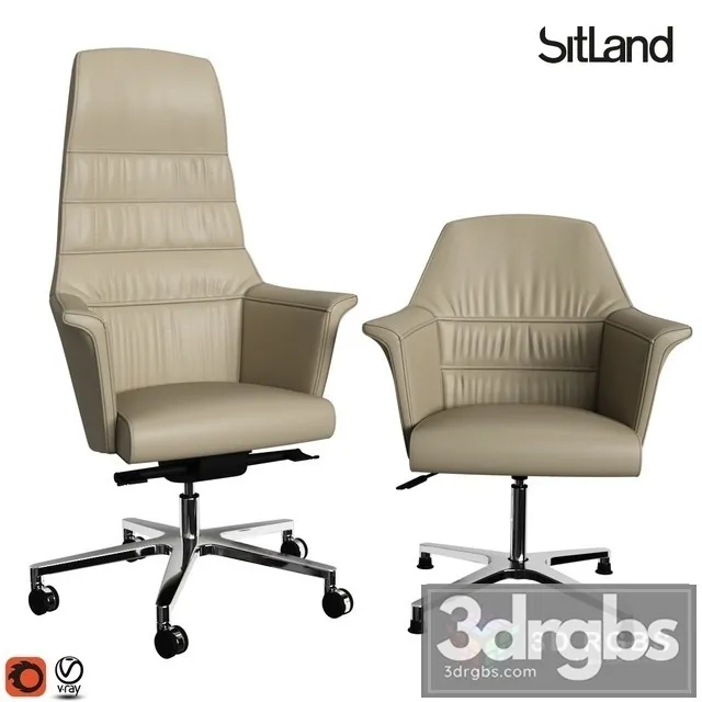 Sitand Armchair 3D Model Free