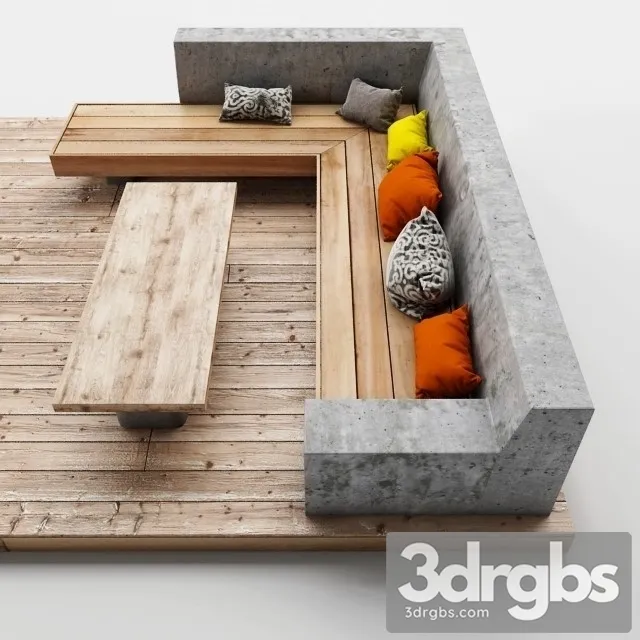 Skamya Outdoor 01 3D Model Free