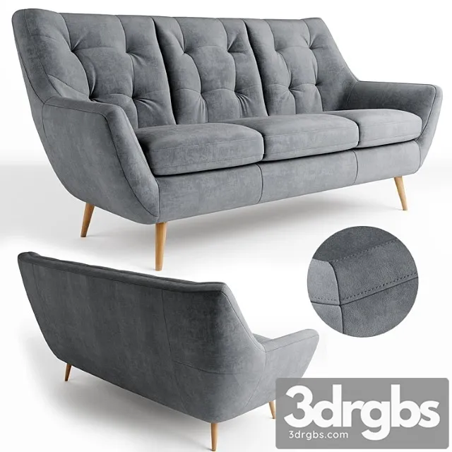 Skandi Sofa 3D Model Free