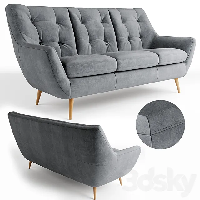 Skandi Sofa 3D Model