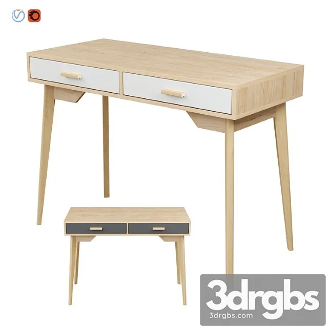 Skandica - horten (nordic scandi) desk