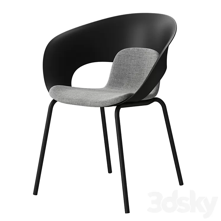 Skandiform chair DELI KS-160 3D Model Free