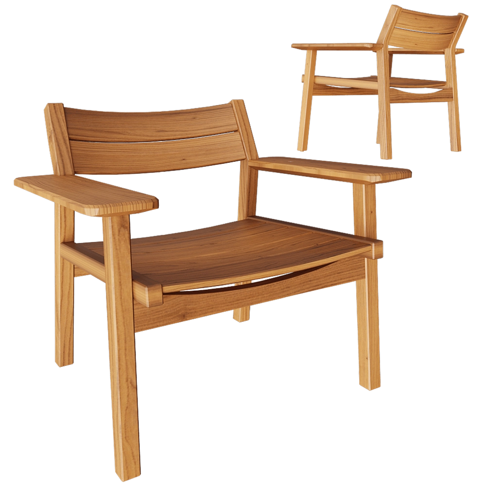 Skargaarden - Lounge armchair Djuro TT 3D Model