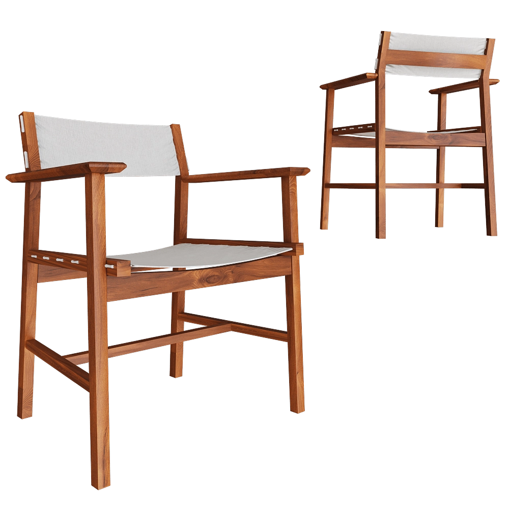 Skargaarden - Lounge chair Djuro T 3D Model