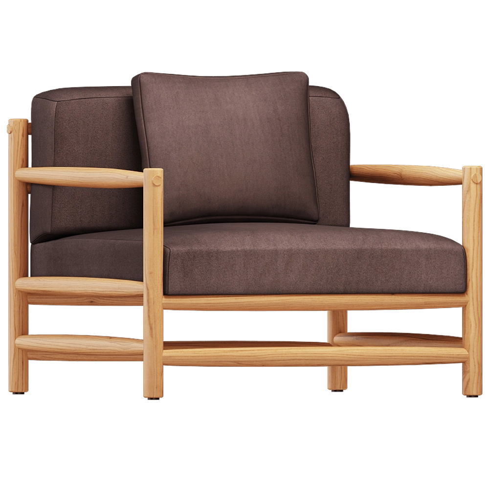 Skargaarden - Lounge Chair Saltholm 3D Model