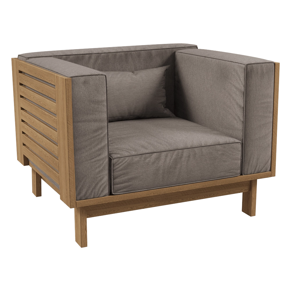 Skargaarden - Lounge chair Skanör 3D Model
