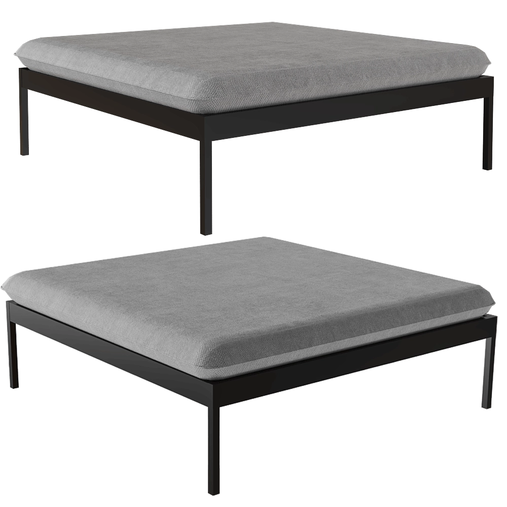 Skargaarden - Lounge ottoman Bonan 3D Model