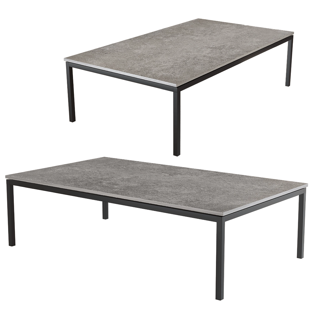 Skargaarden - Lounge table BONT60-DG + BONTT60-GDG 3D Model