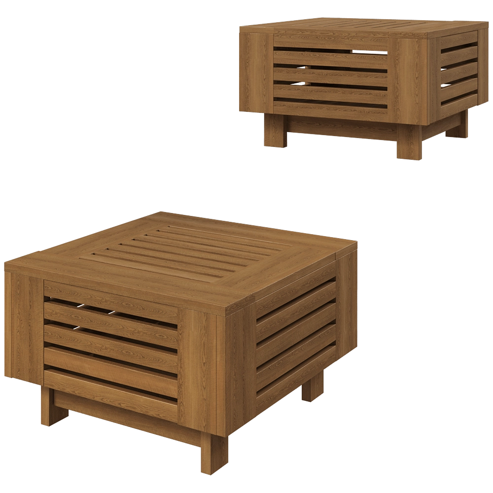 Skargaarden - Table Skanor lounge S 3D Model