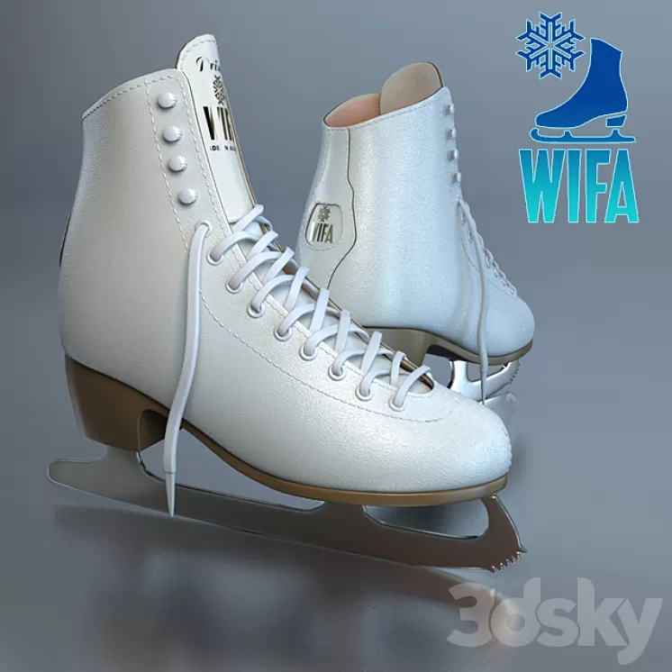 SKATES WIFA PRIMA 3D Model