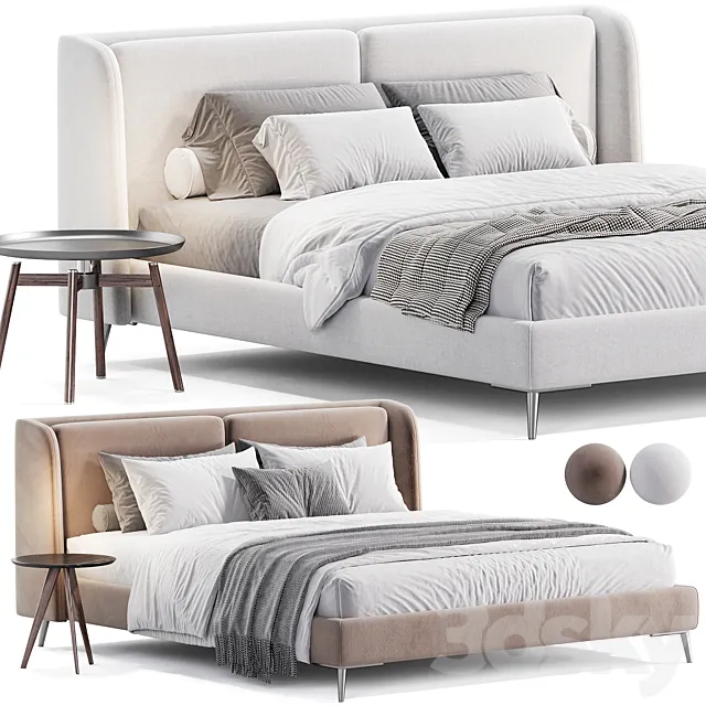 Skeez Bed by Thehighwall 3D Model
