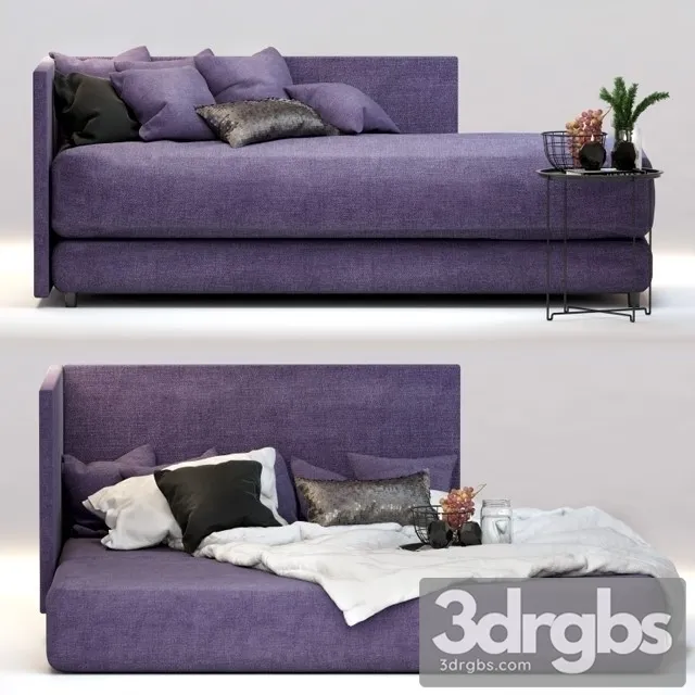 Skeidar Tina Couch Sofa 3D Model Free