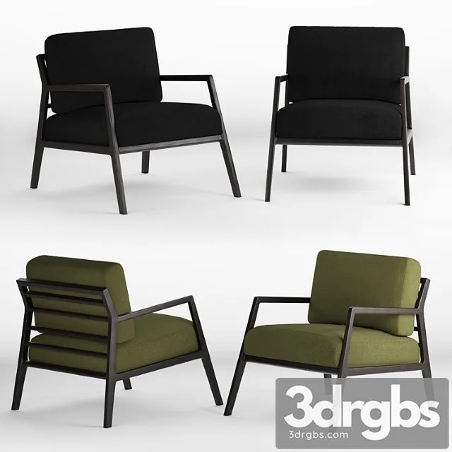 Sketch Nysse Occasional Chair 1 3D Model Free