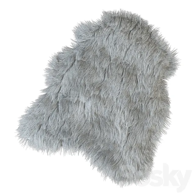 Skin dlinnovorstnaya 3DModel