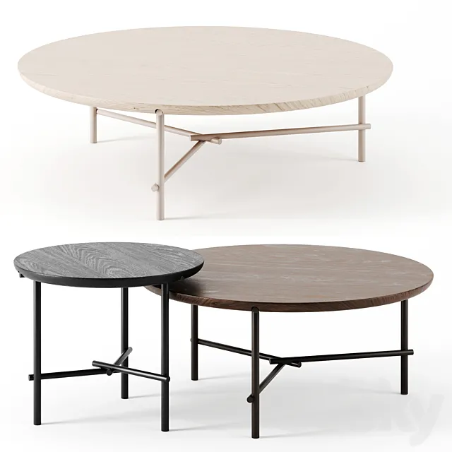 Skitch coffee tables by Pode 3DModel