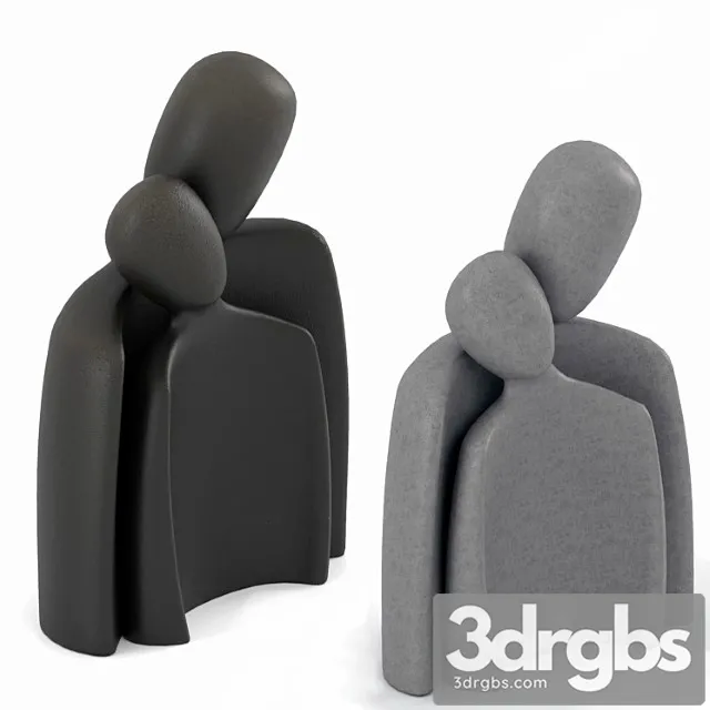 Skulptura Muzhchiny I Zhenshchiny 3D Model Free