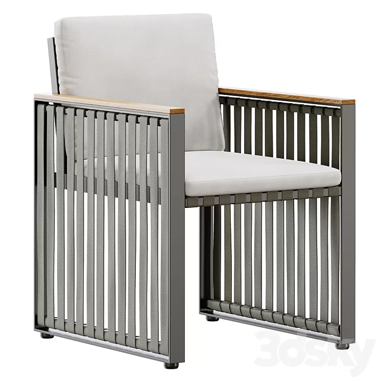 skyline design horizon dining chair 3D Model Free
