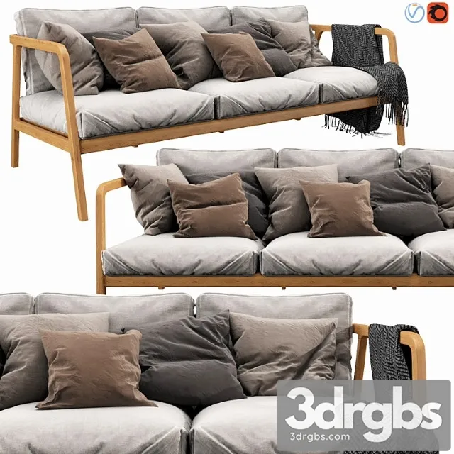 Skyline flexx 3 seat 2 3D Model Free