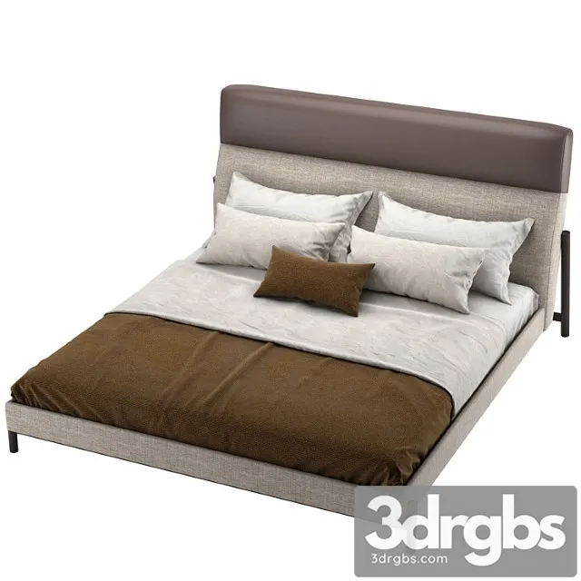 Slab By Domkapa Bed 3D Model Free