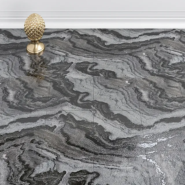 Slab marble Mercury 3D Model