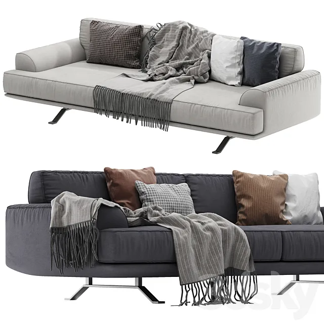 Slab plus Bonaldo 3D Model