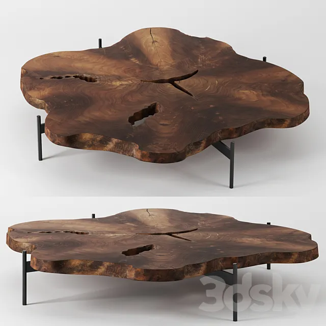 Slab table 4 3DModel