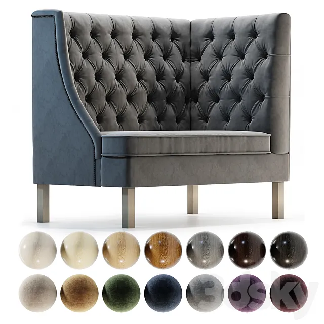 Slager sofa 3D Model