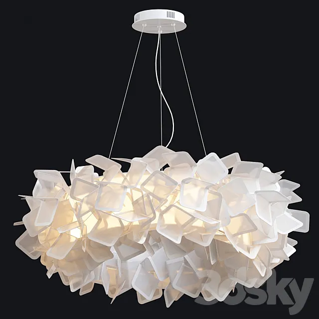 SLAMP Clizia Pendant Light 3D Model