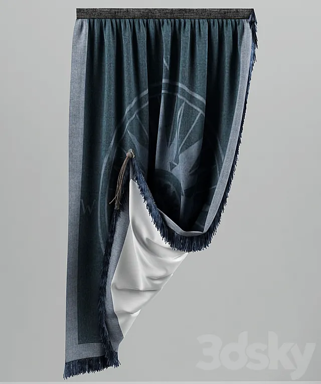 slat in the marine style 3D Model