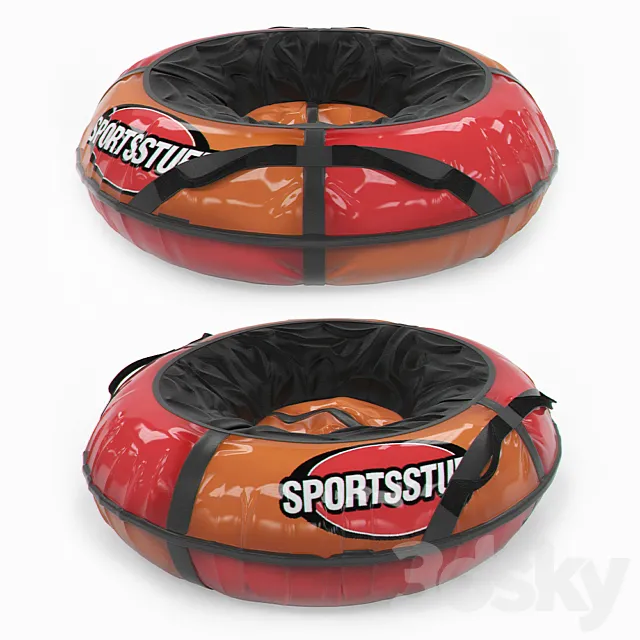 Sled tubing 3D Model