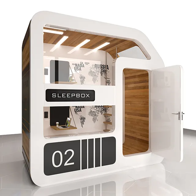 Sleepbox 3D Model