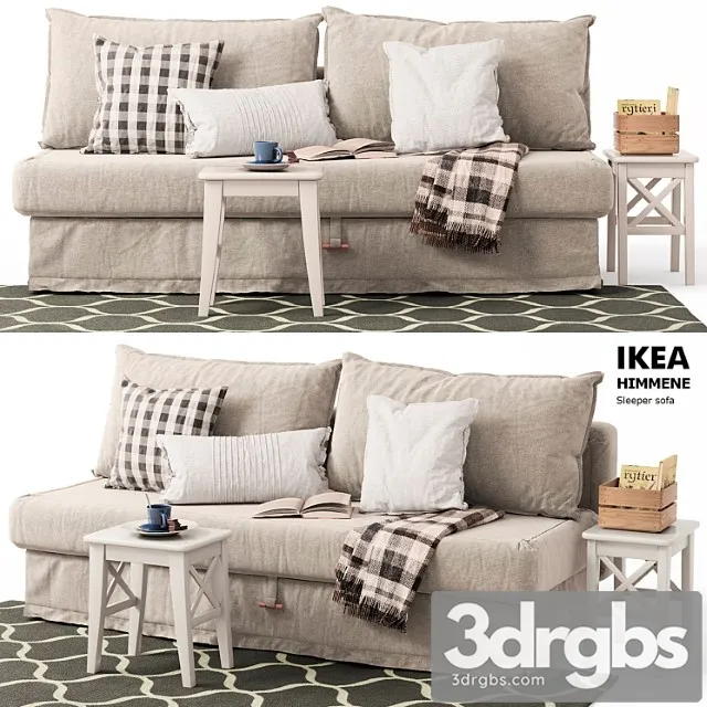 sleeper sofa himmene ikea 3D Model Free