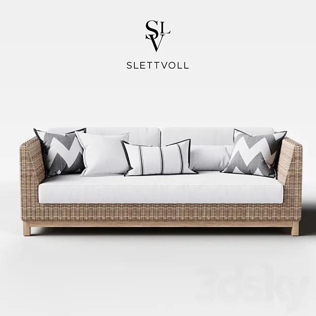Slettvoll Bondi sofa 3D Model