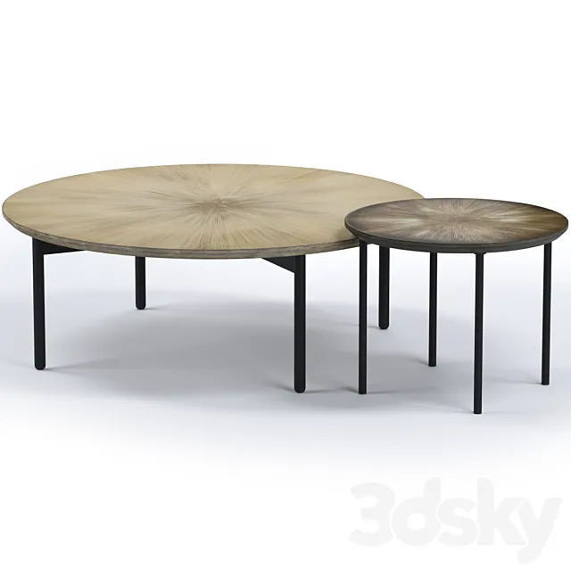 Slettvoll Roma sofabord 3D Model