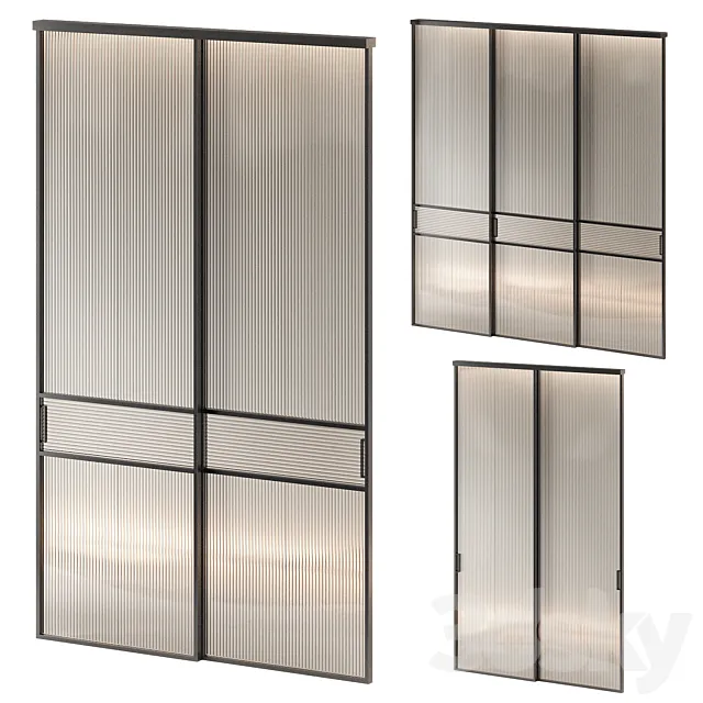 Slide glass door 3D Model