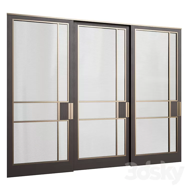 Sliding door 03 3D Model Free Download